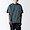 SMOKY GREEN([무인양품]  남성 UV 컷 흡한속건 반소매 티셔츠 (오버핏 반팔))