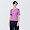 PINK([무인양품]  여성 스트레치 리브 크루넥 반소매 티셔츠 (오버핏 반팔))