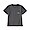 CHARCOAL GRAY(키즈 · 동물 자수 · 포켓 반소매 티셔츠)