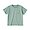 PALE GREEN(키즈 · 동물 자수 · 포켓 반소매 티셔츠)