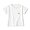OFF WHITE(베이비 · 동물 자수 · 포켓 반소매 티셔츠)