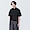 BLACK(여성 · 시원한 브로드 · 레귤러 칼라 반소매 셔츠)