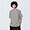 DARK BROWNxPATTERN([무인양품]  남성 워싱 태번수 보트넥 5부소매 티셔츠 (오버핏 반팔))