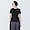 BLACK([무인양품]  여성 땀에 강한 크루넥 반소매 티셔츠 (오버핏 반팔))