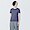 SMOKY PURPLE([무인양품]  여성 땀에 강한 크루넥 반소매 티셔츠 (오버핏 반팔))