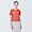 RED([무인양품]  여성 슬러브 반소매 쇼트 티셔츠 (오버핏 반팔))