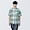 GREEN CHECK(남성 · 마드라스 체크 · 버튼 다운 반소매 셔츠)