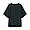BLACK(남녀공용 · 발수 이중 편직 · 크루넥 반소매 풀오버 셔츠)