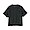 BLACK(키즈 · 시원한 · 빅 실루엣 반소매 티셔츠)