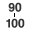 90-100(면 혼방 · 리브 타이츠 · 베이비)